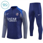 Kinder Paris Saint-Germain Training Sweatshirts Viertelreißverschluss 2025-26 Navy